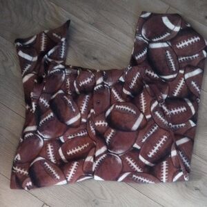 Football Print Women's Pajama Bottoms
